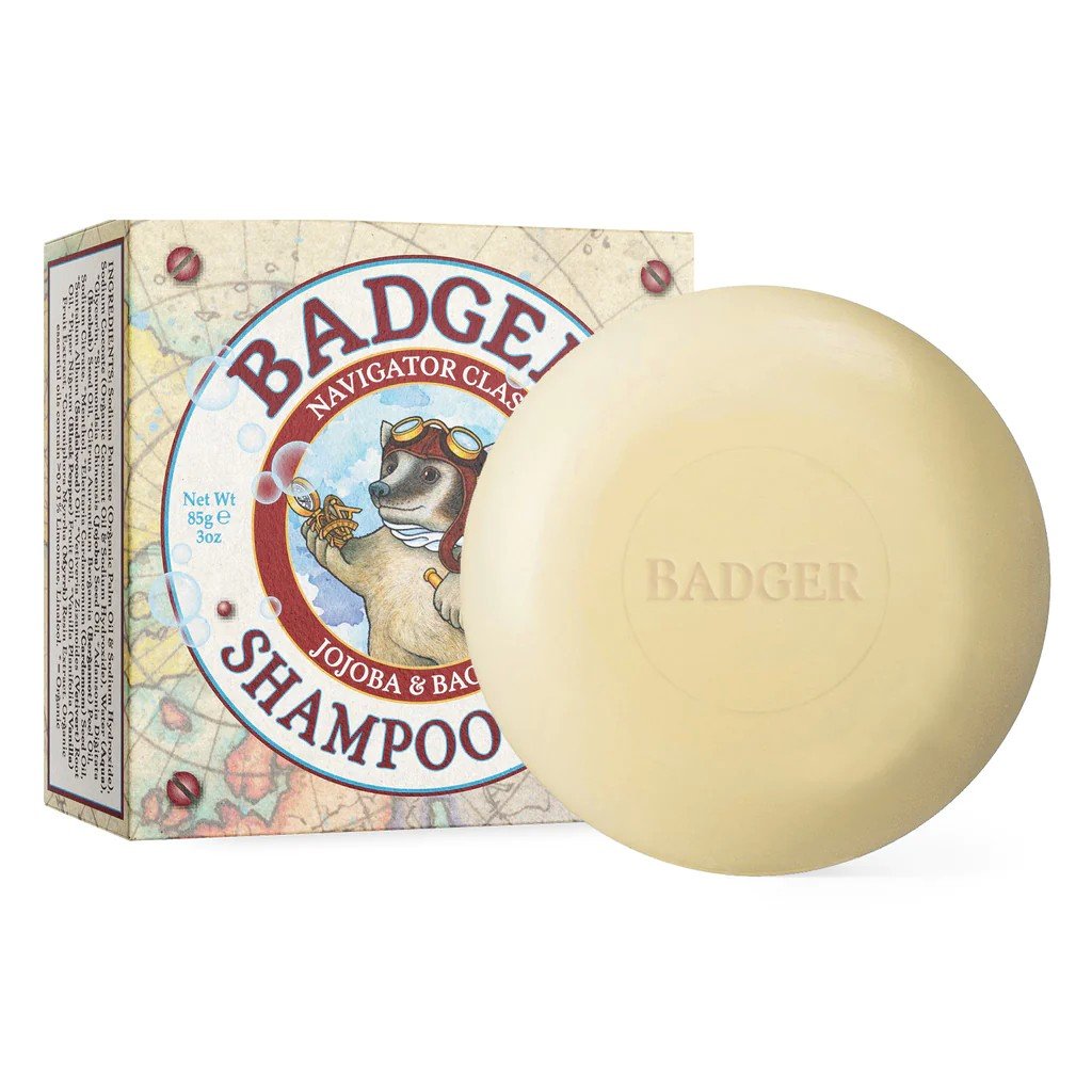 Badger Shampoo Bar 3 oz Bar Soap