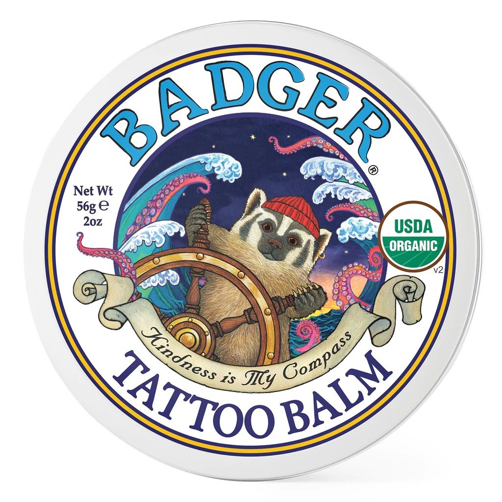 Badger Tattoo Balm 2 oz Tin