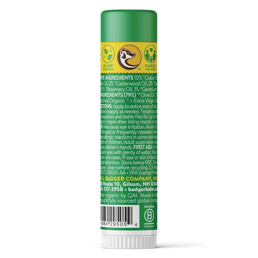 Badger Anti-Bug Balm Travel .60 oz Stick