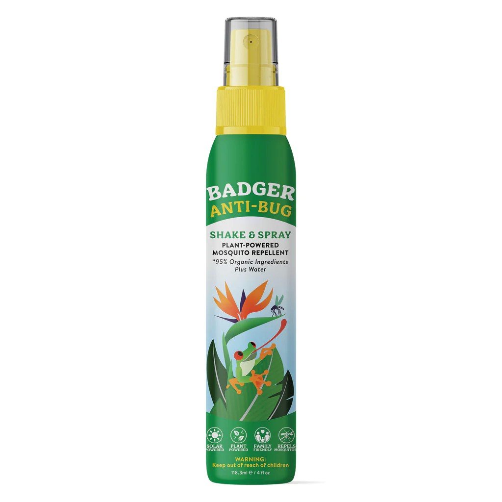 Badger Anti Bug Shake &amp; Spray 4 oz Bottle