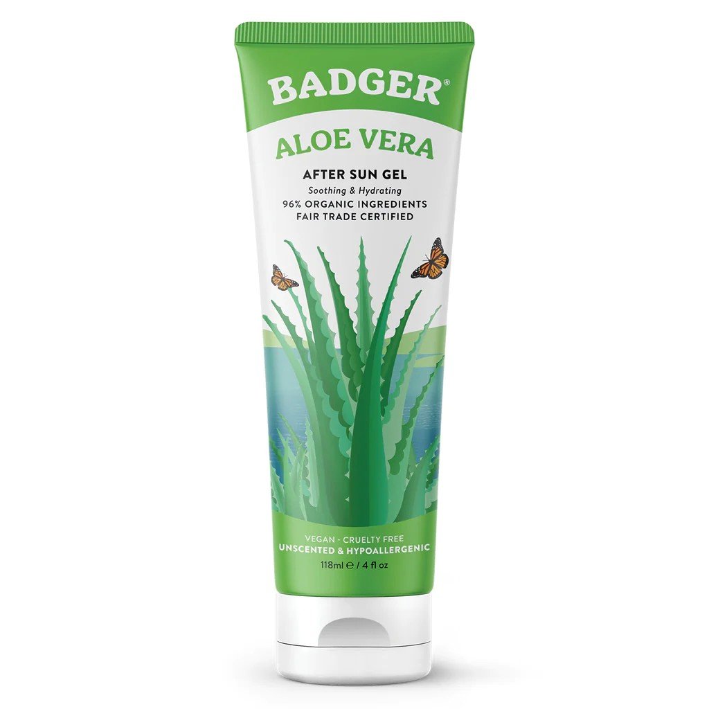 Badger Aloe Vera Gel 4 oz Gel