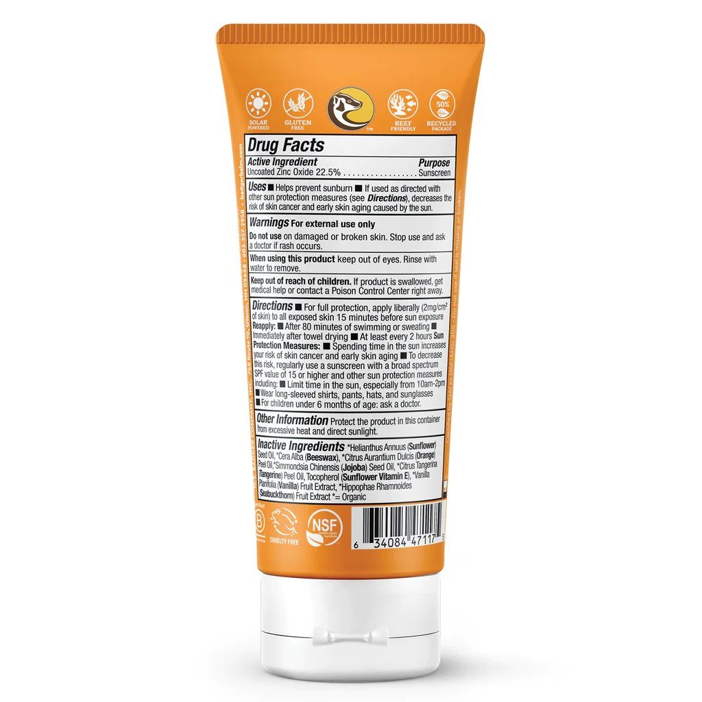 Badger Kids Mineral Sunscreen SPF 40 2.9 oz Cream