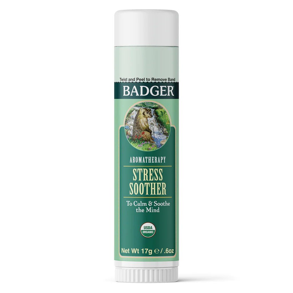 Badger Stress Soother Balm .60 oz Stick
