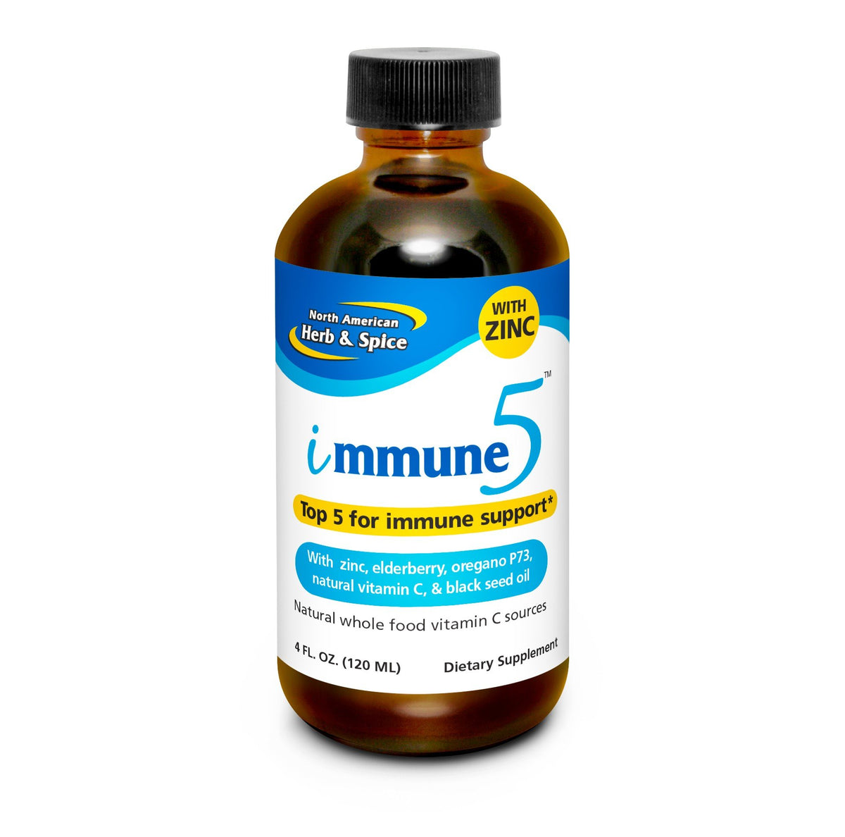 North American Herb &amp; Spice Immune-5 4 fl oz Liquid