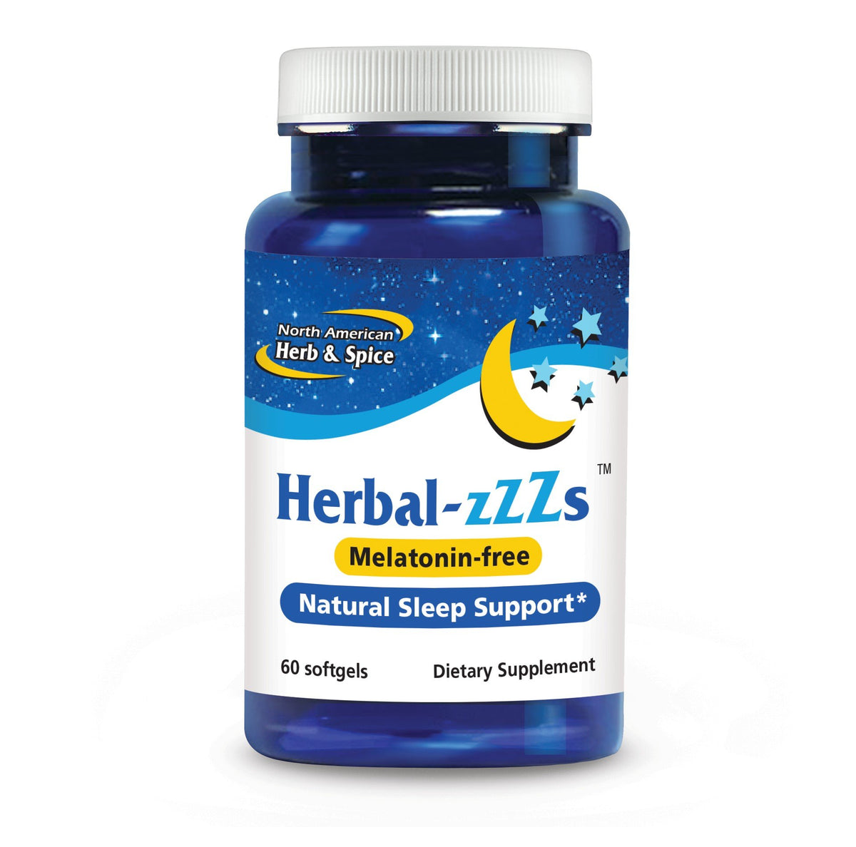 North American Herb & Spice Herbal-zzz 60 Capsule