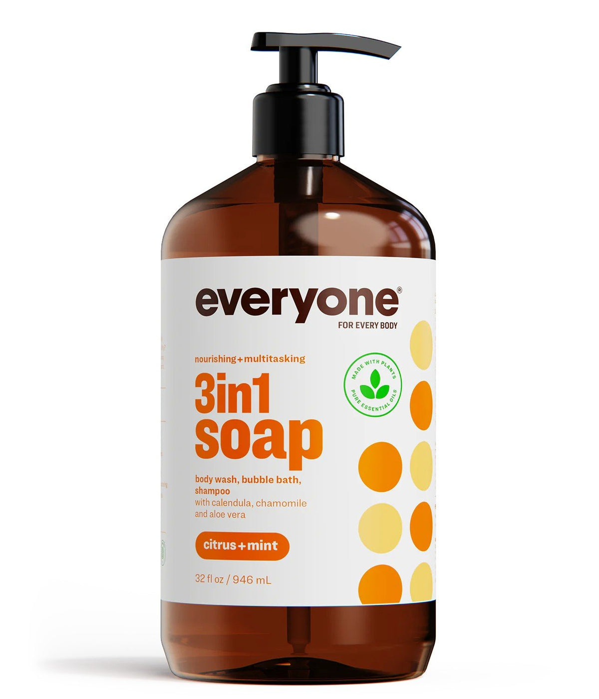 EO Everyone 3 in 1  Soap Citrus &amp; Mint 32 oz Liquid