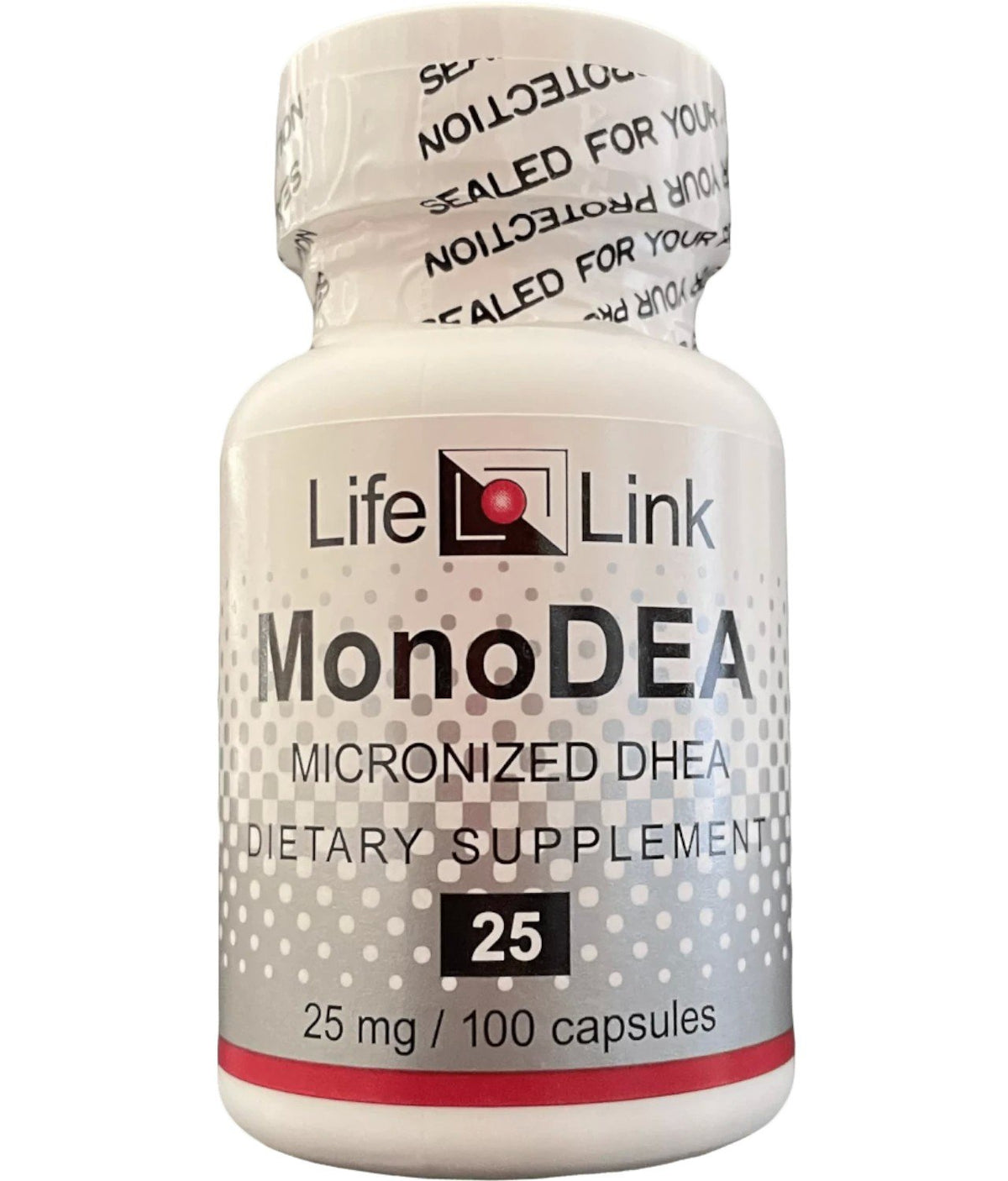 LifeLink Mono DHEA 25mg 100 Capsule