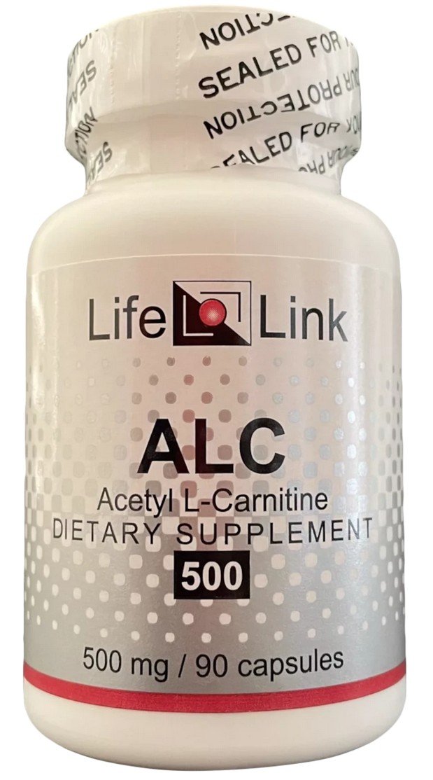 LifeLink Acetyl-L-Carnitine 500mg 90 Capsule
