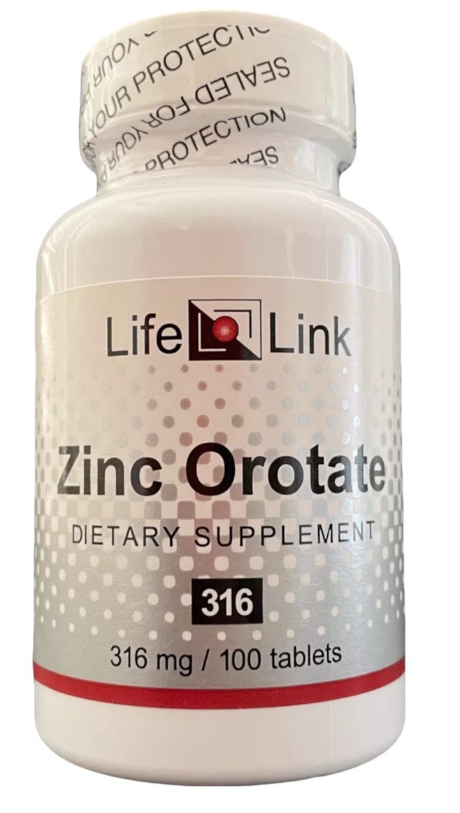 LifeLink Zinc Orotate 100 Tablet