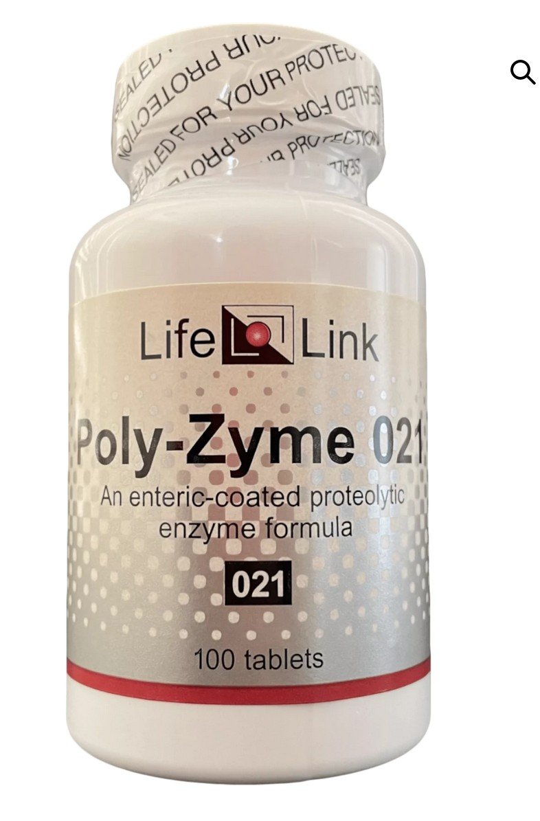 LifeLink Poly-Zyme 021 100 Tablet