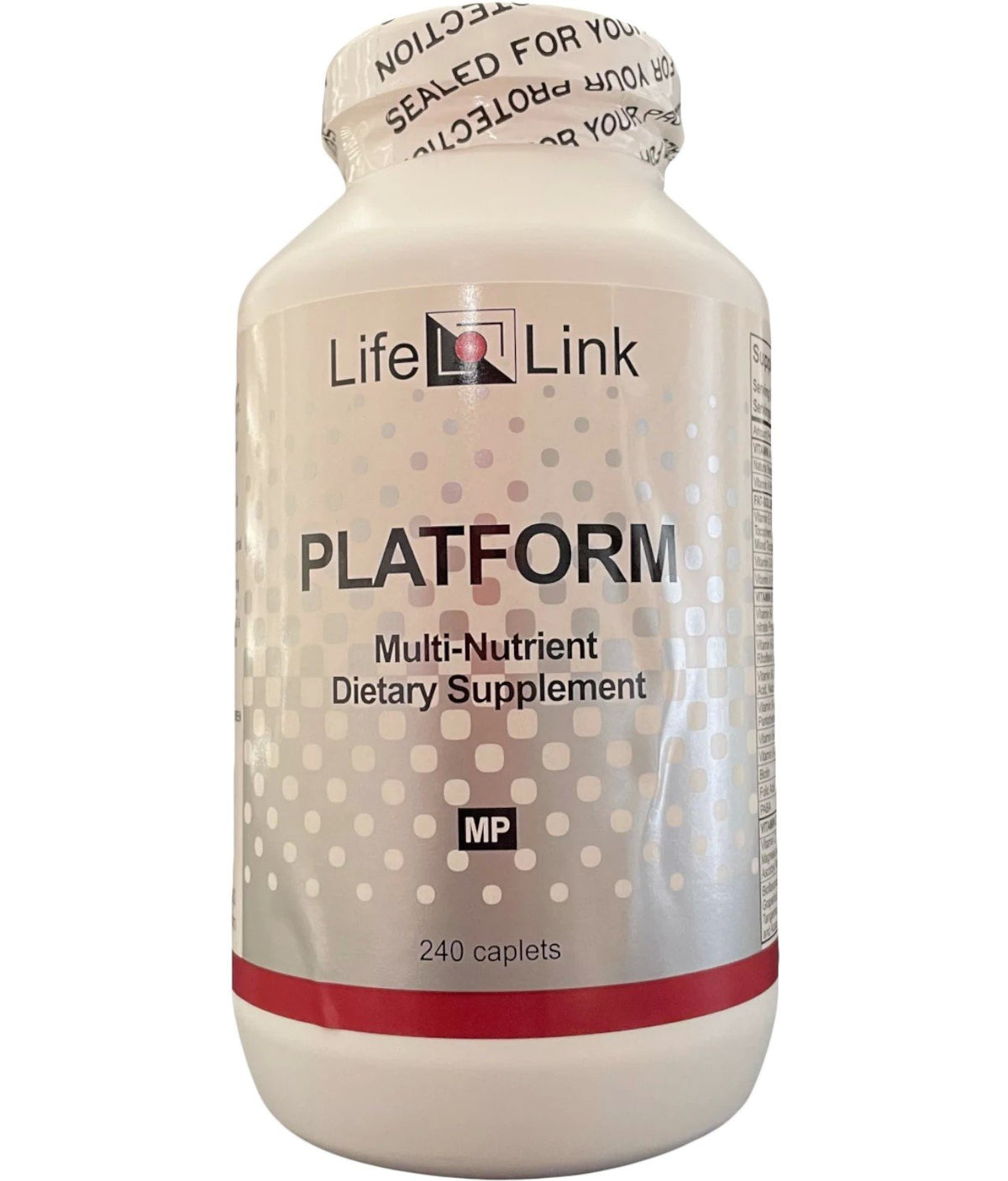 LifeLink Platform Multi-Nutrient Formula 250 Caplet