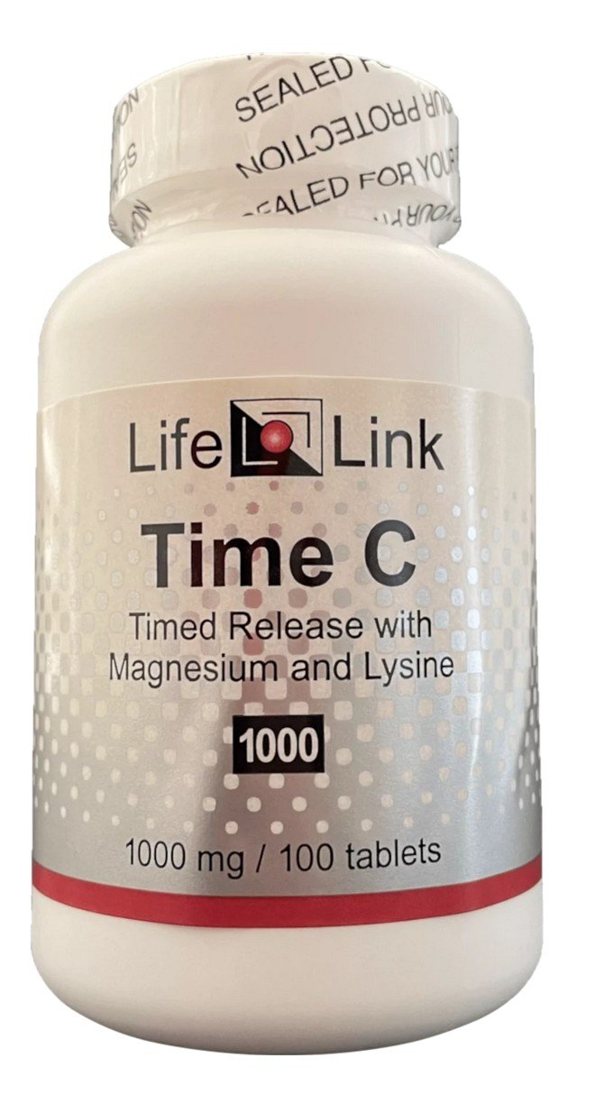 LifeLink Time C  1000mg 100 Sustained Release Tablet