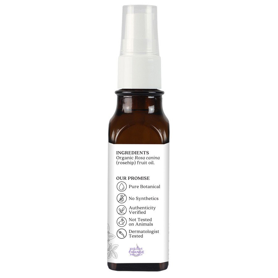 Aura Cacia Organic Rosehip Skin Care Oil 1 fl oz Oil