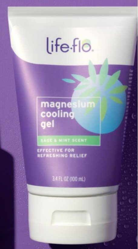 LifeFlo Magnesium Cooling Gel 3.4 fl oz Gel