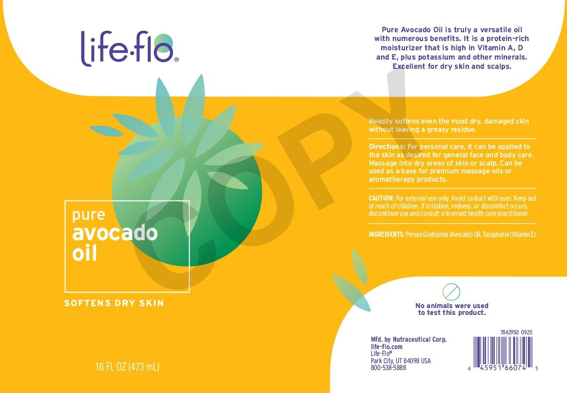 LifeFlo Pure Avocado Oil 16 oz Oil