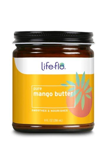 LifeFlo Mango Butter Pure 9 oz Cream