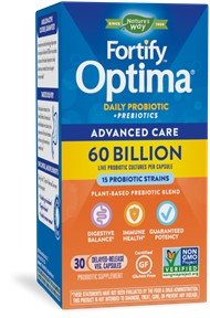 Nature's Way Fortify Optima Advanced Care 60 Billion Probiotic + Prebiotic 30 VegCap