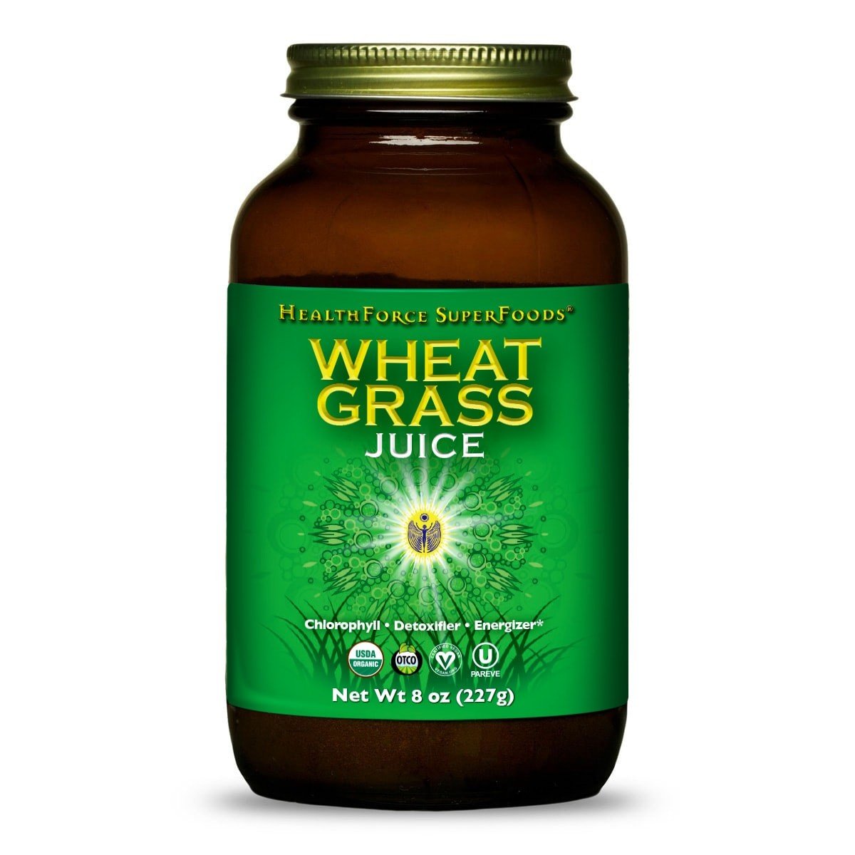 HealthForce Superfoods Superfoods Wheat Grass Juice 8 oz Powder