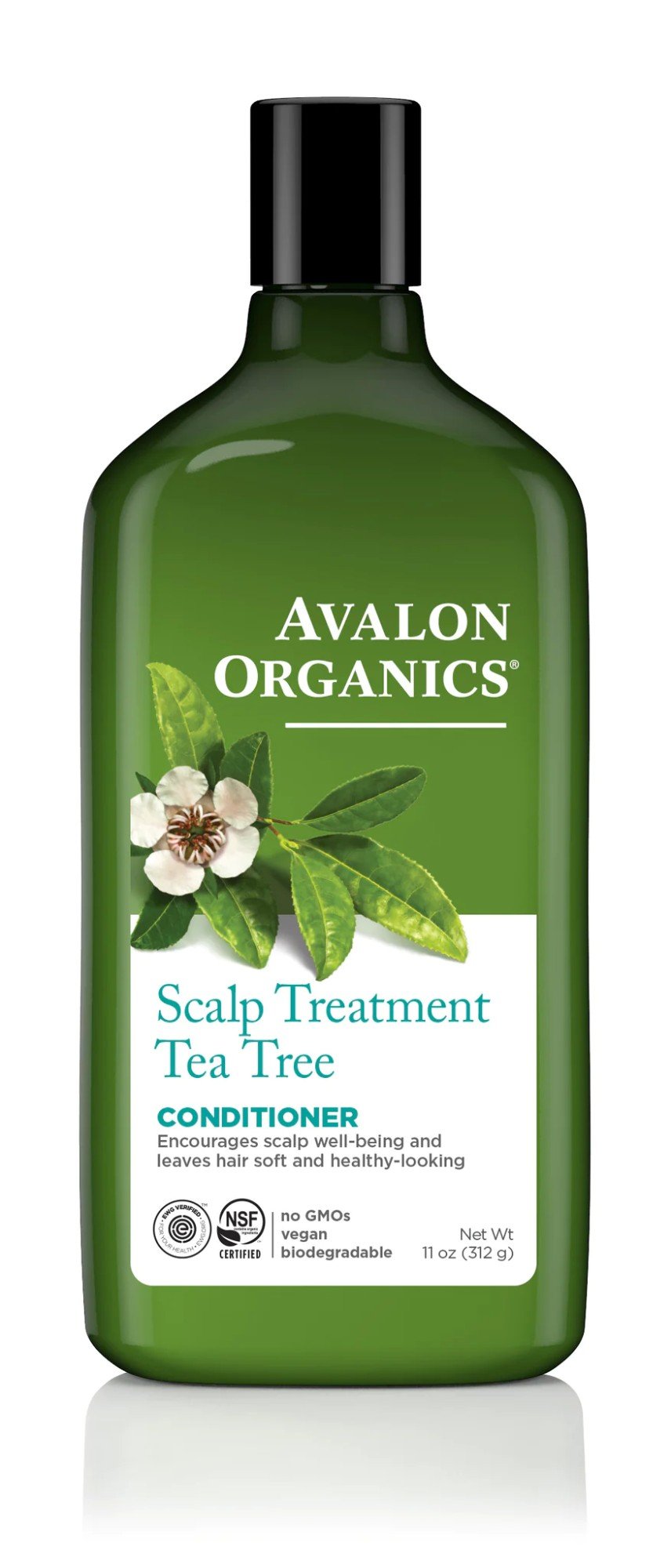 Avalon Organics Scalp Treatment Conditioner Tea Tree 11 oz Liquid