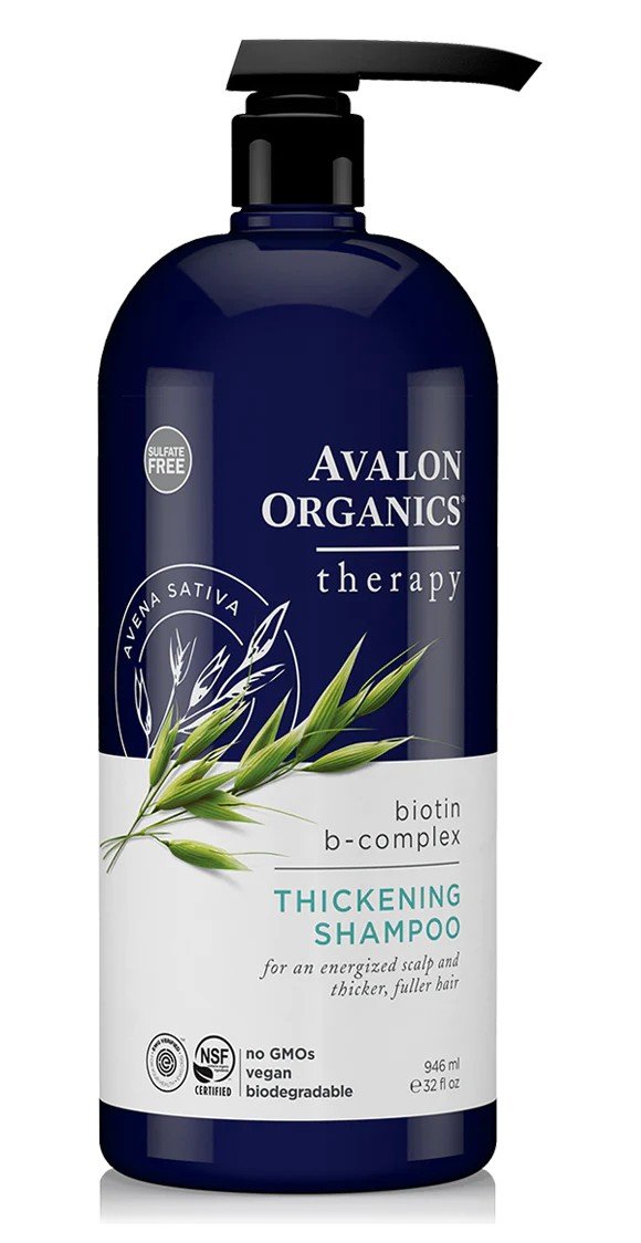 Avalon Organics Biotin B Complex Thickening Shampoo 32 oz Liquid