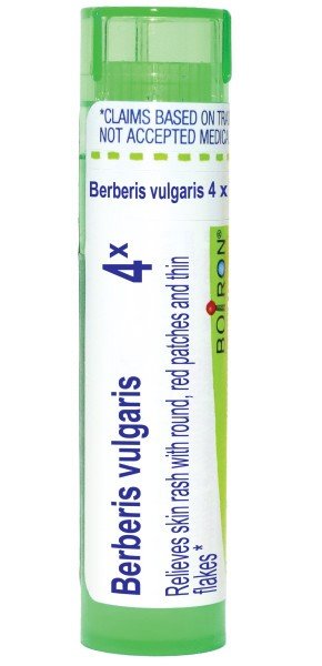 Boiron Berberis Vulgaris 4X Homeopathic Single Medicine For First Aid 80 Pellet