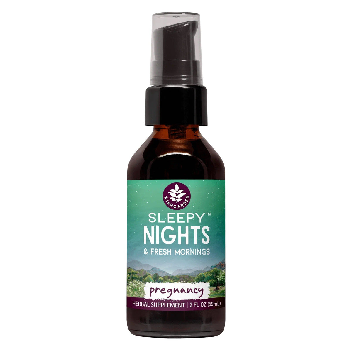 WishGarden Sleep Nights Pregnancy 2 oz Dropper