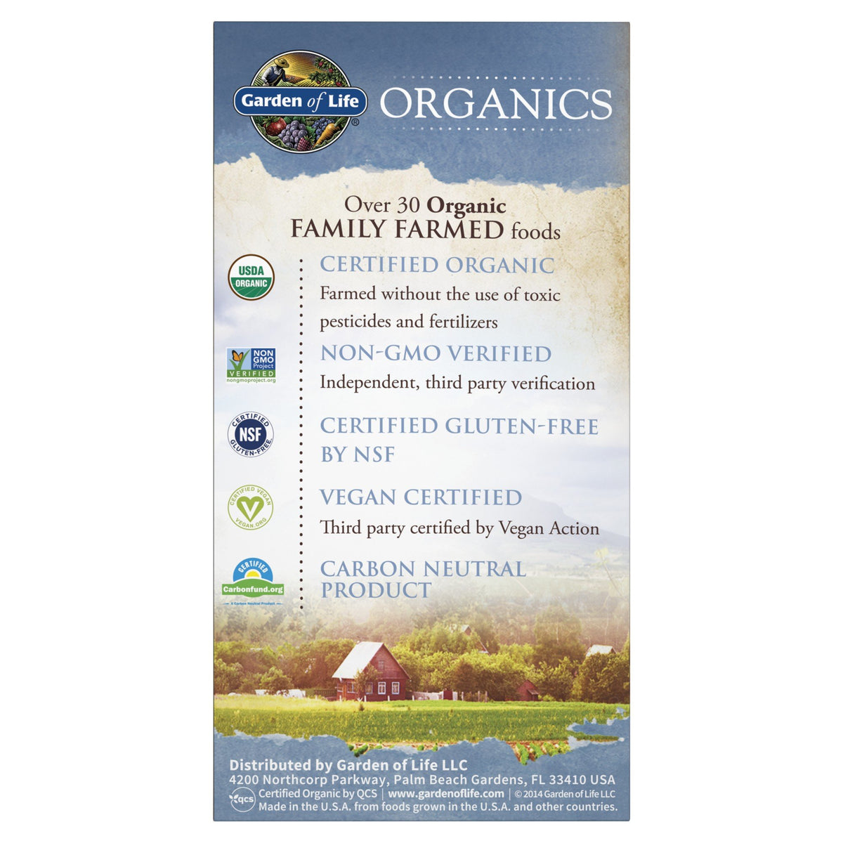 Garden of Life Garden of Life Organics Men&#39;s Multi 60 Tablet