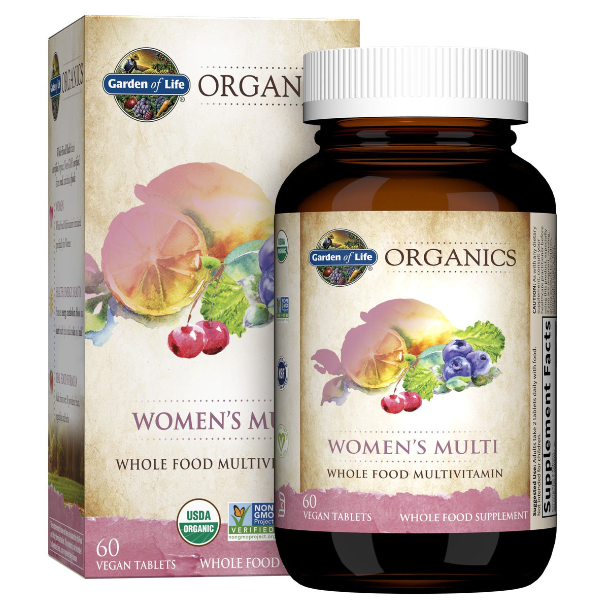 Garden of Life Garden of Life Organics Women&#39;s Multi 60 Tablet