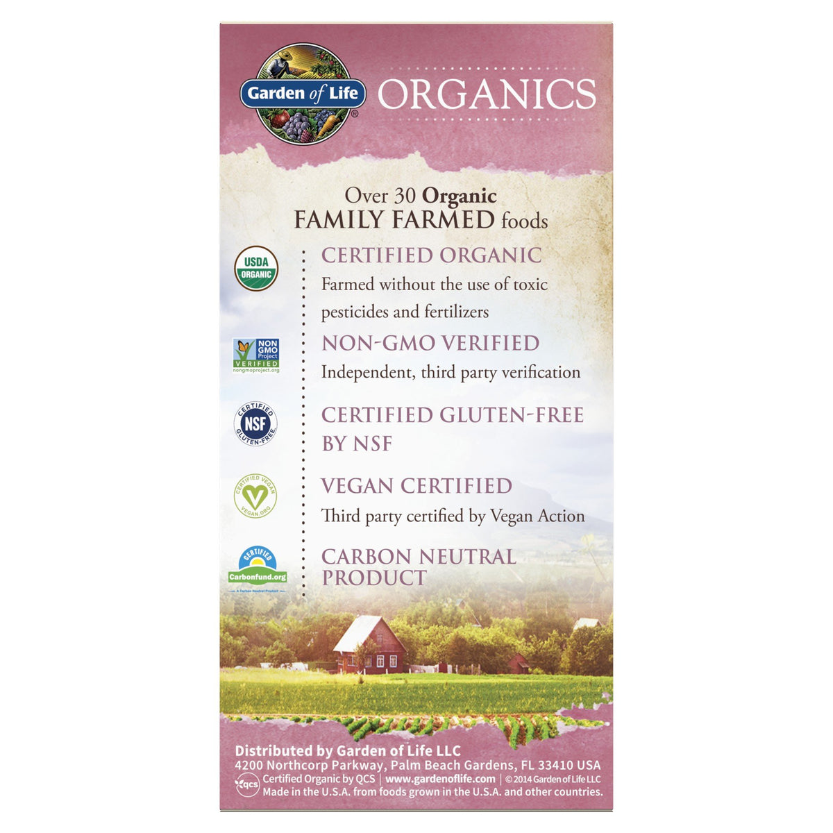 Garden of Life Garden of Life Organics Women&#39;s Multi 60 Tablet