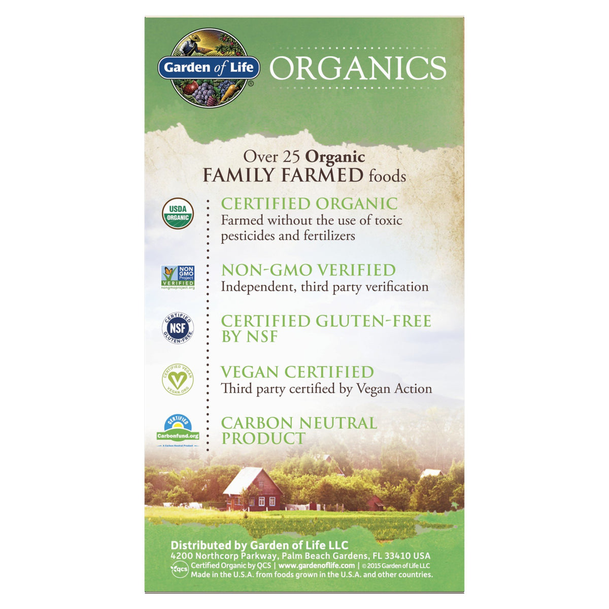 Garden of Life Garden of Life Organics B-Complex 30 Tablet