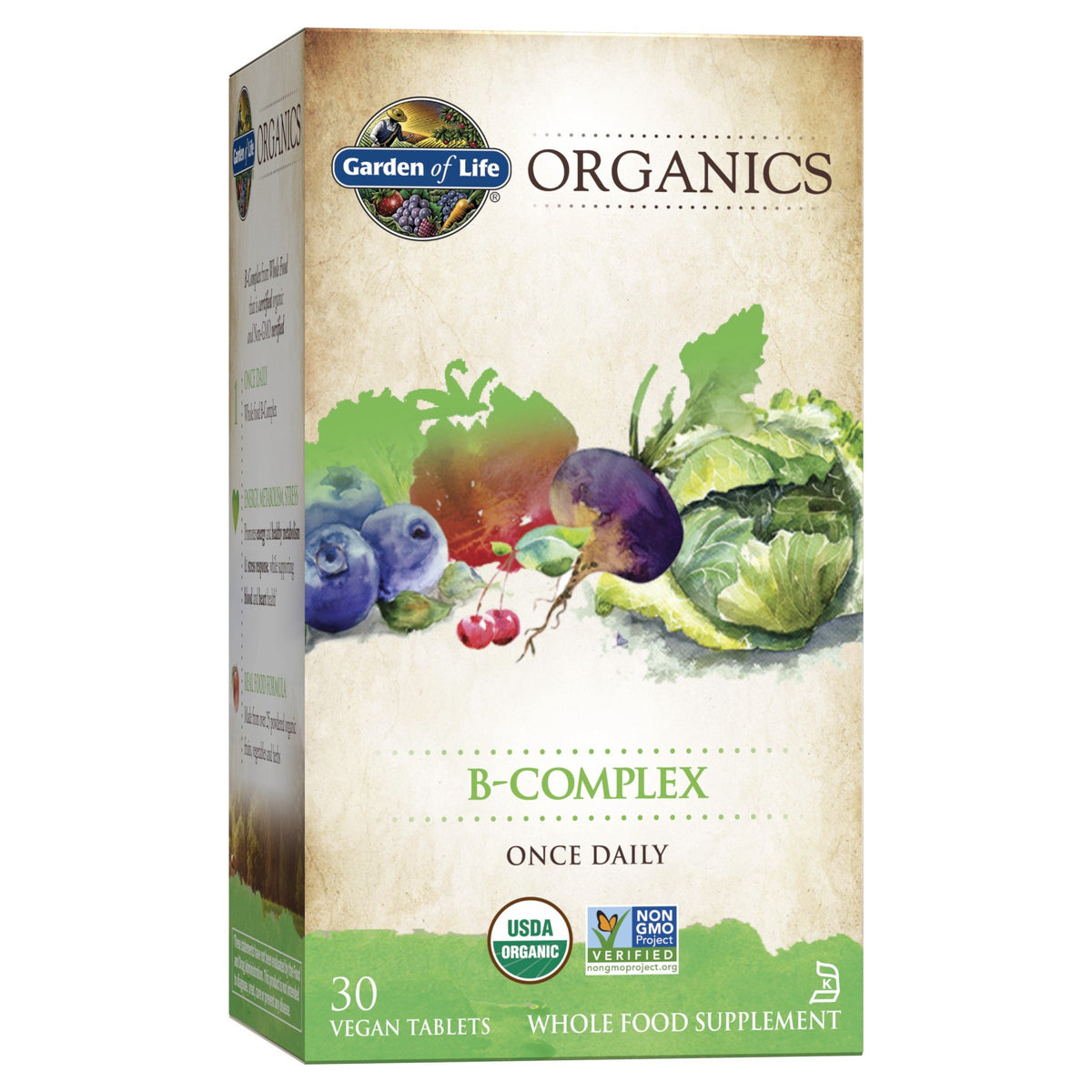 Garden of Life Garden of Life Organics B-Complex 30 Tablet