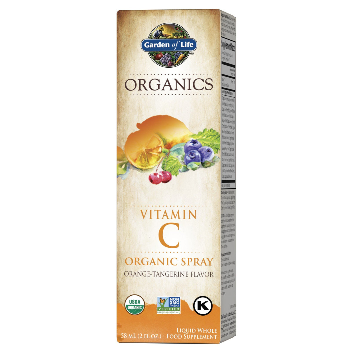 Garden of Life Garden of Life Organics Organic Amla Vitamin C Orange-Tangerine Spray 2 oz Liquid