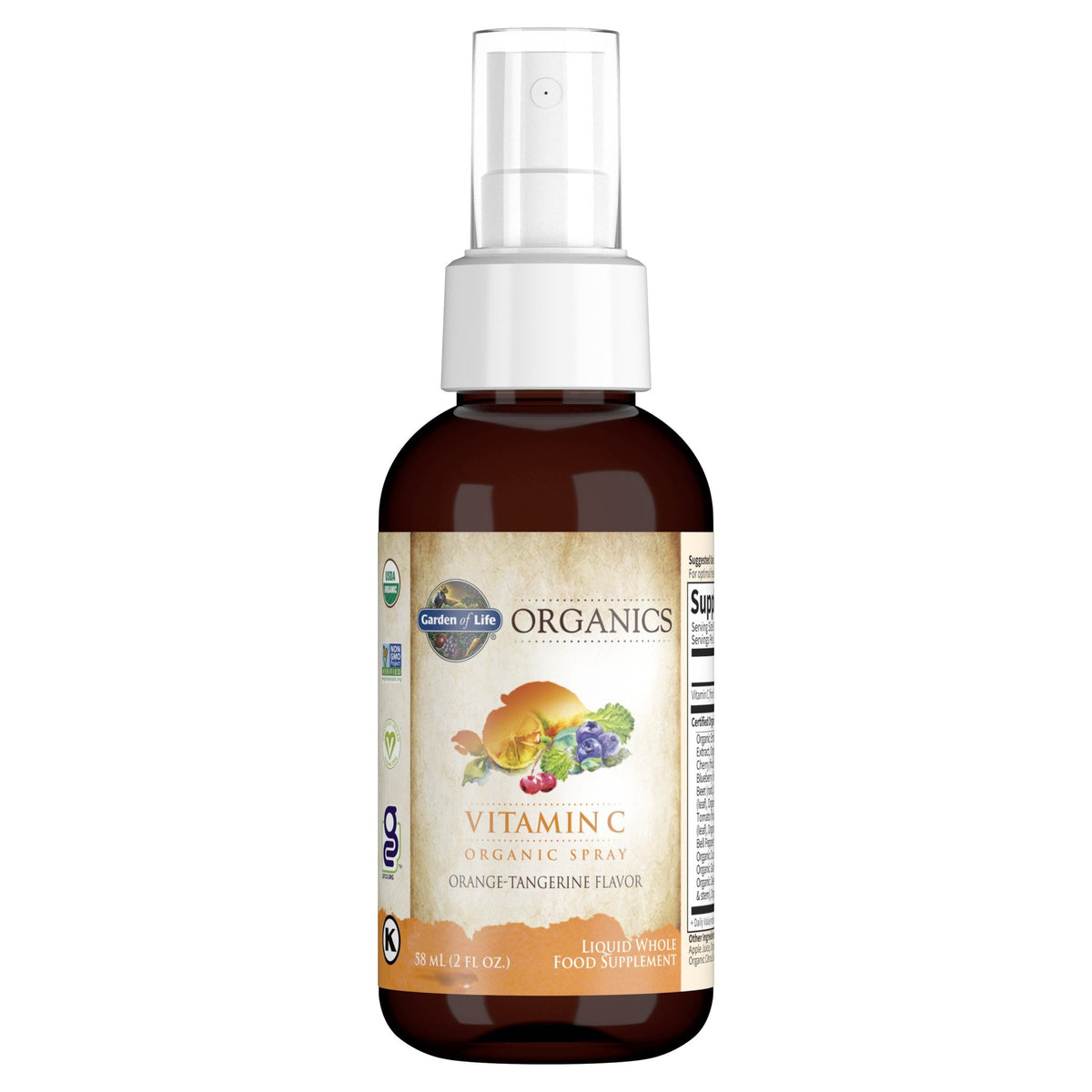 Garden of Life Garden of Life Organics Organic Amla Vitamin C Orange-Tangerine Spray 2 oz Liquid