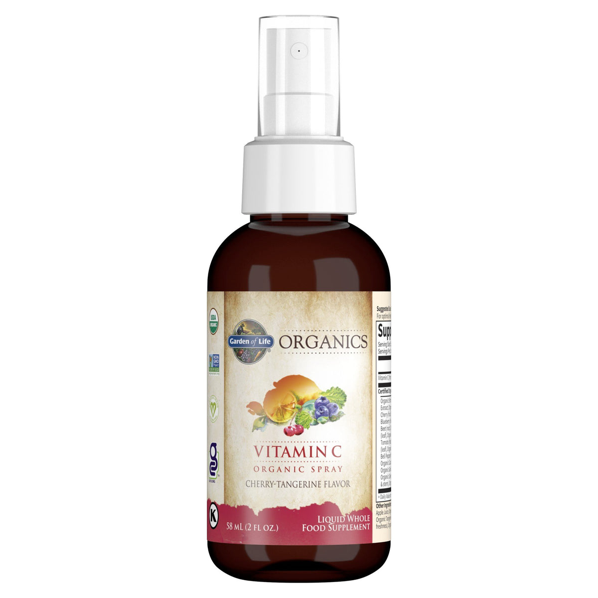 Garden of Life Garden of Life Organics Amla Vitamin C (Cherry-Tangerine Spray) 2 oz Liquid