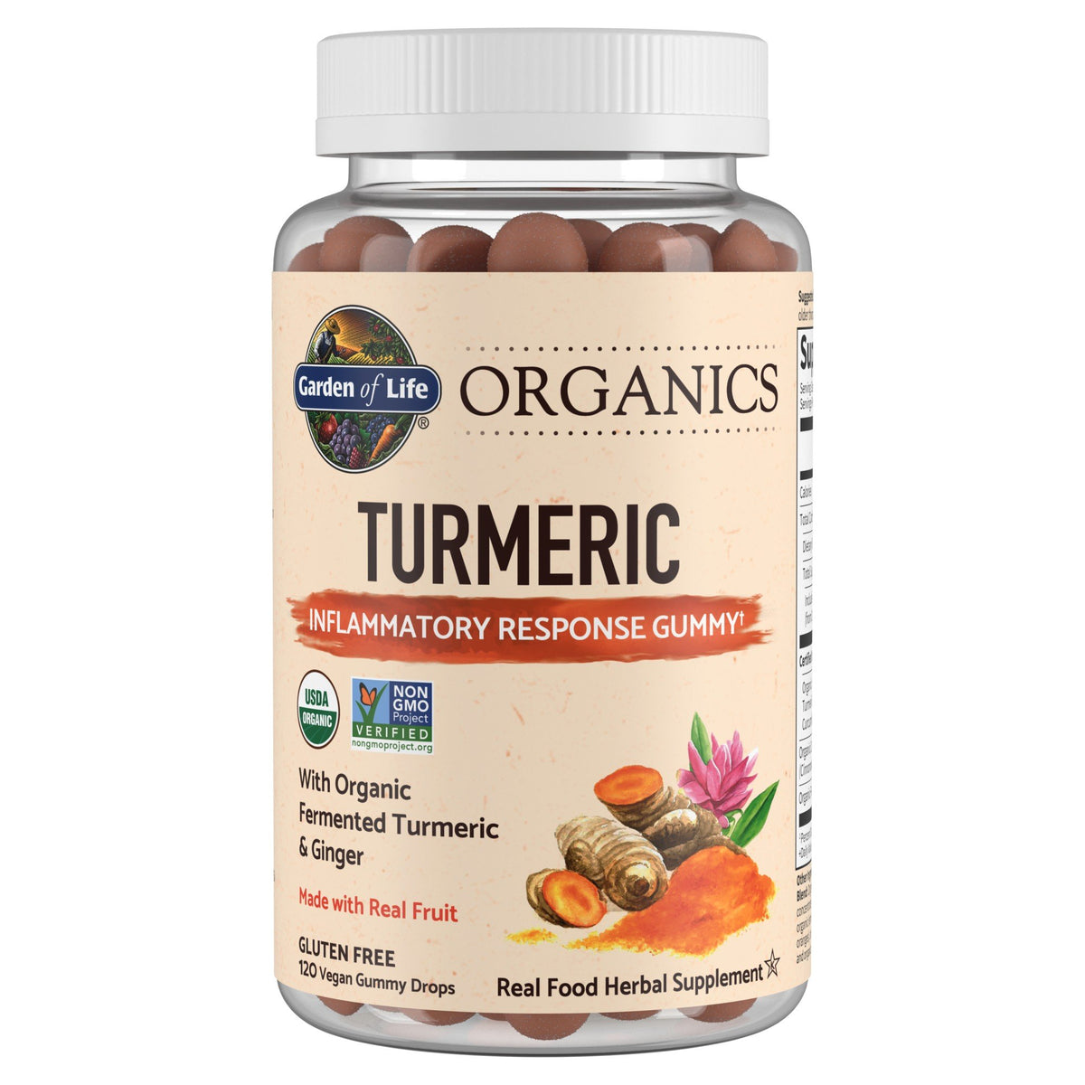 Garden of Life Garden of Life Organics Turmeric Gummy 120 Gummy