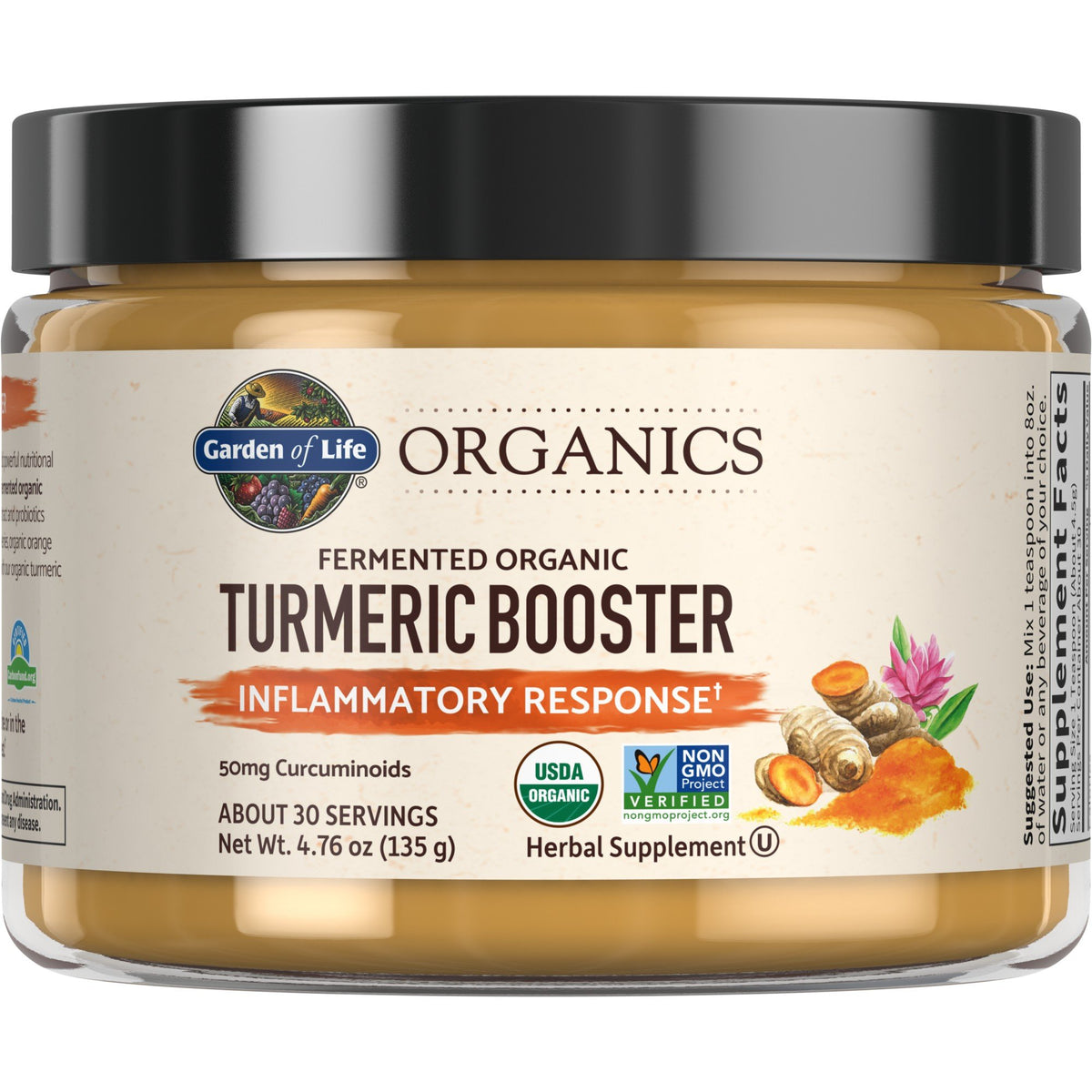 Garden of Life Garden of Life Organics Turmeric Boost 4.76 oz Powder