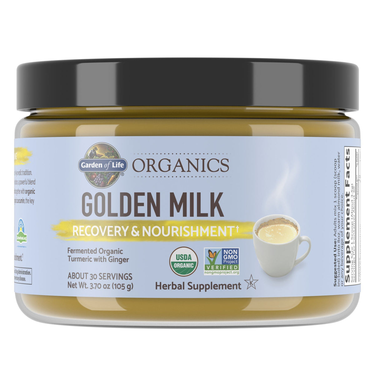 Garden of Life Garden of Life Organics Golden Milk 3.70 oz Powder