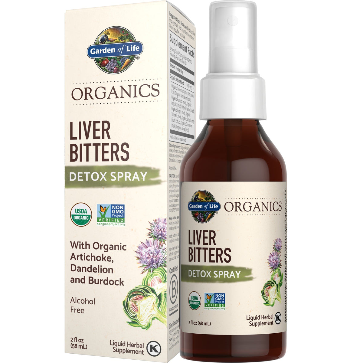 Garden of Life Garden of Life Organics Liver Bitters 2 fl oz Spray