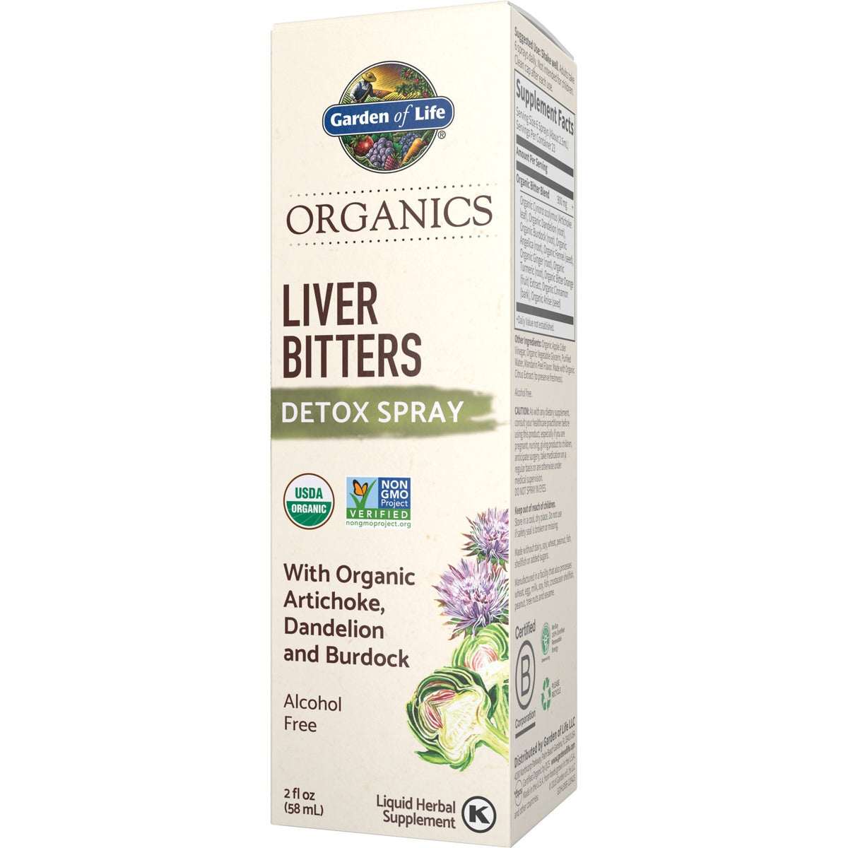 Garden of Life Garden of Life Organics Liver Bitters 2 fl oz Spray