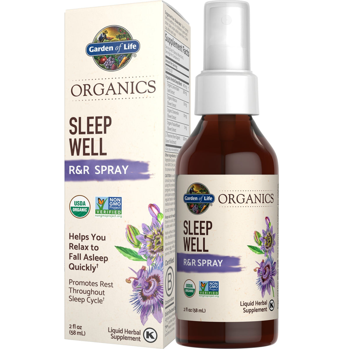 Garden of Life Garden of Life Organics Sleep Well 2 fl oz Spray