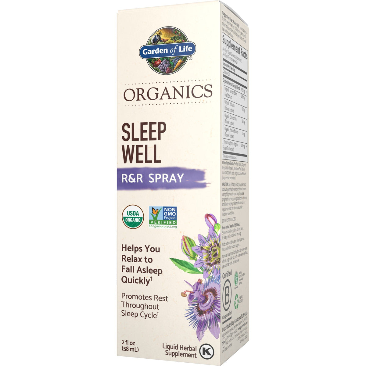 Garden of Life Garden of Life Organics Sleep Well 2 fl oz Spray