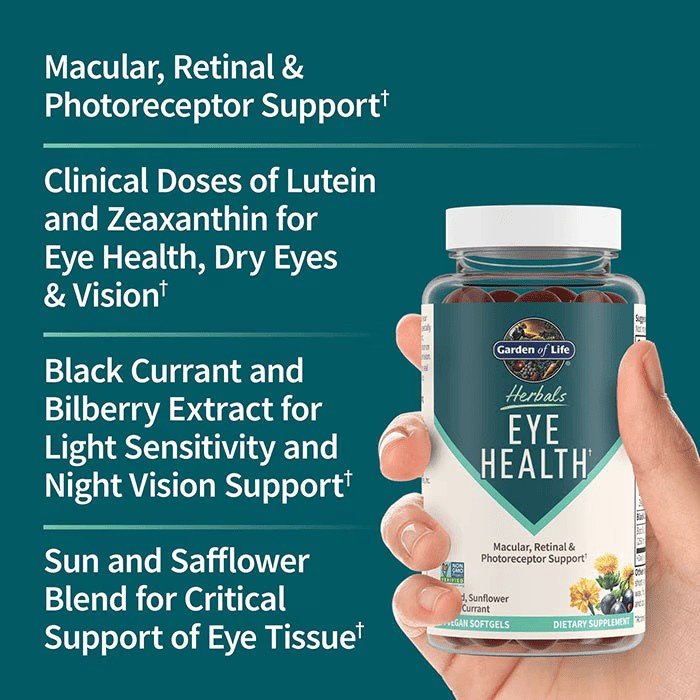 Garden of Life Herbals Eye Health 30 Softgel