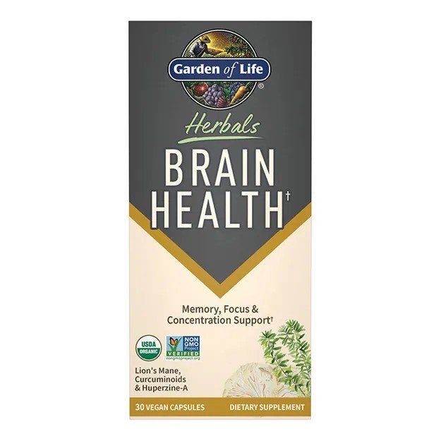 Garden of Life Herbals Brain Health 30 Capsule