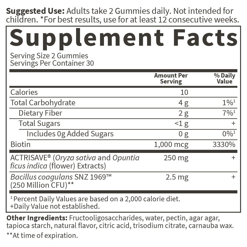 Garden of Life Dr. Formulated-Mens Hair Growth 60 Gummy