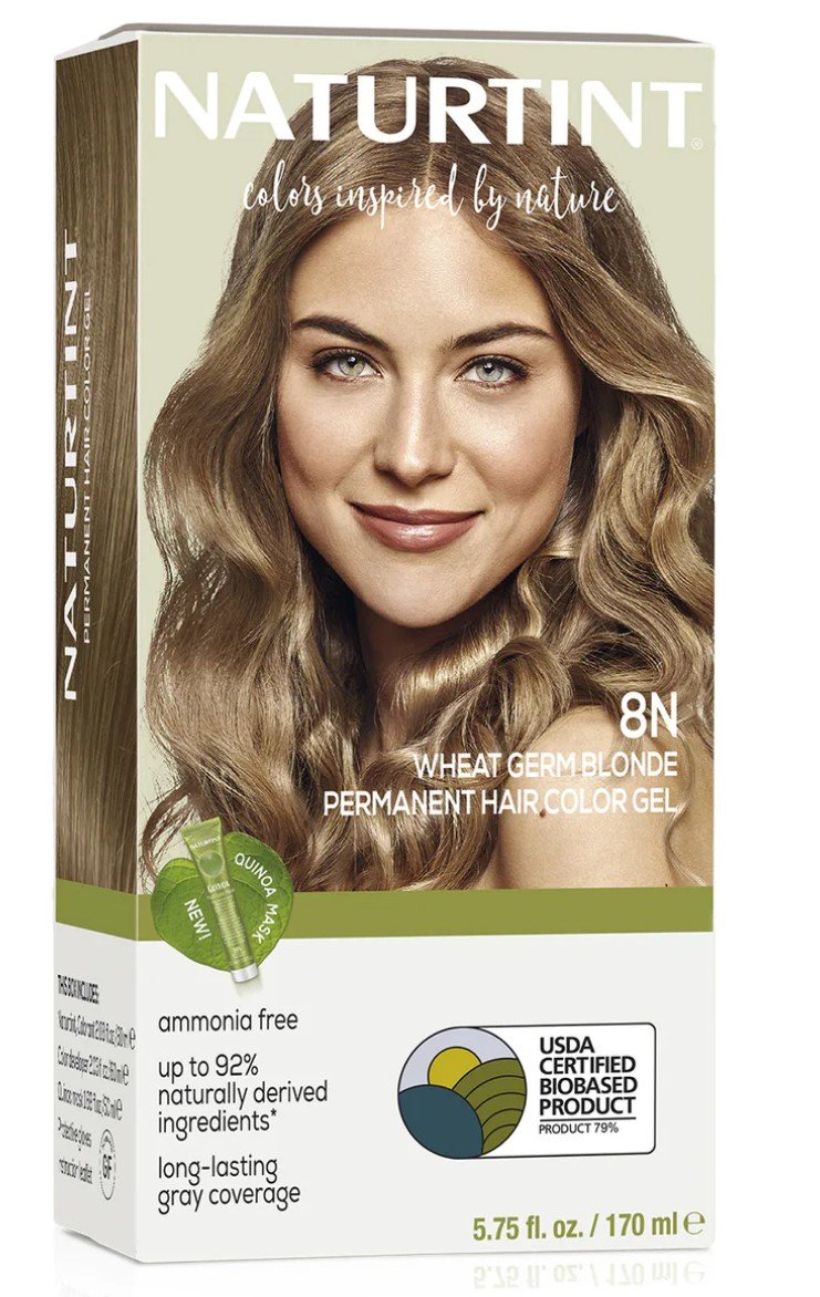 Naturtint Hair Color-8N/Wheat Germ Blonde 4.5 oz Liquid