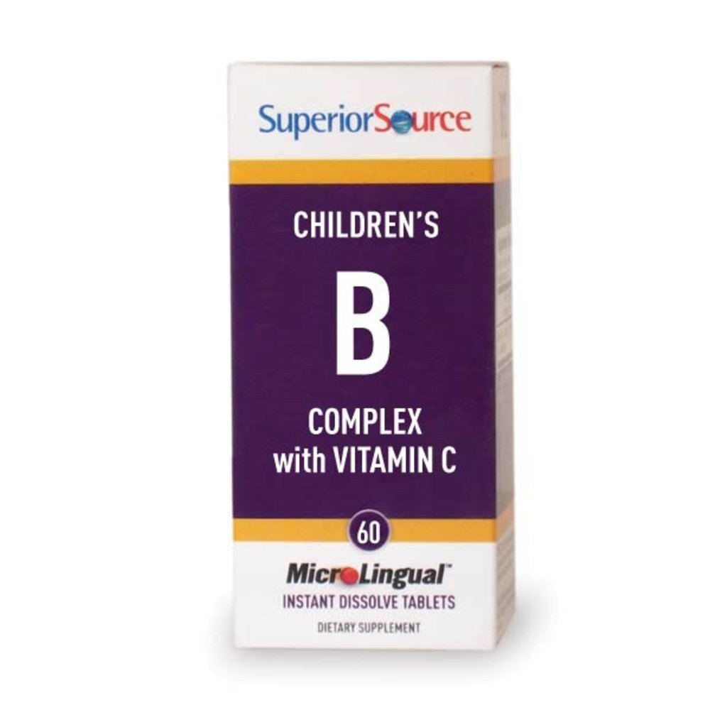 Superior Source Children's B-Complex Vitamins 60 Sublingual Tablet