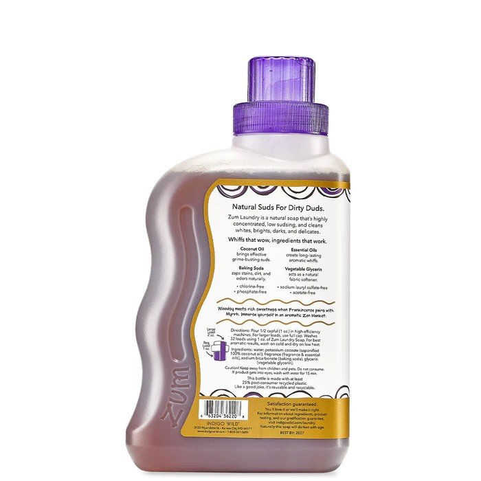 Zum Soap Laundry Frankincense &amp; Myrrh 32 oz Liquid