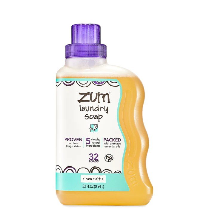 Zum Soap Laundry Sea Salt 32 oz Liquid