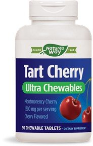 Nature's Way Tart Cherry Ultra Chewable 90 Chewable Tablet