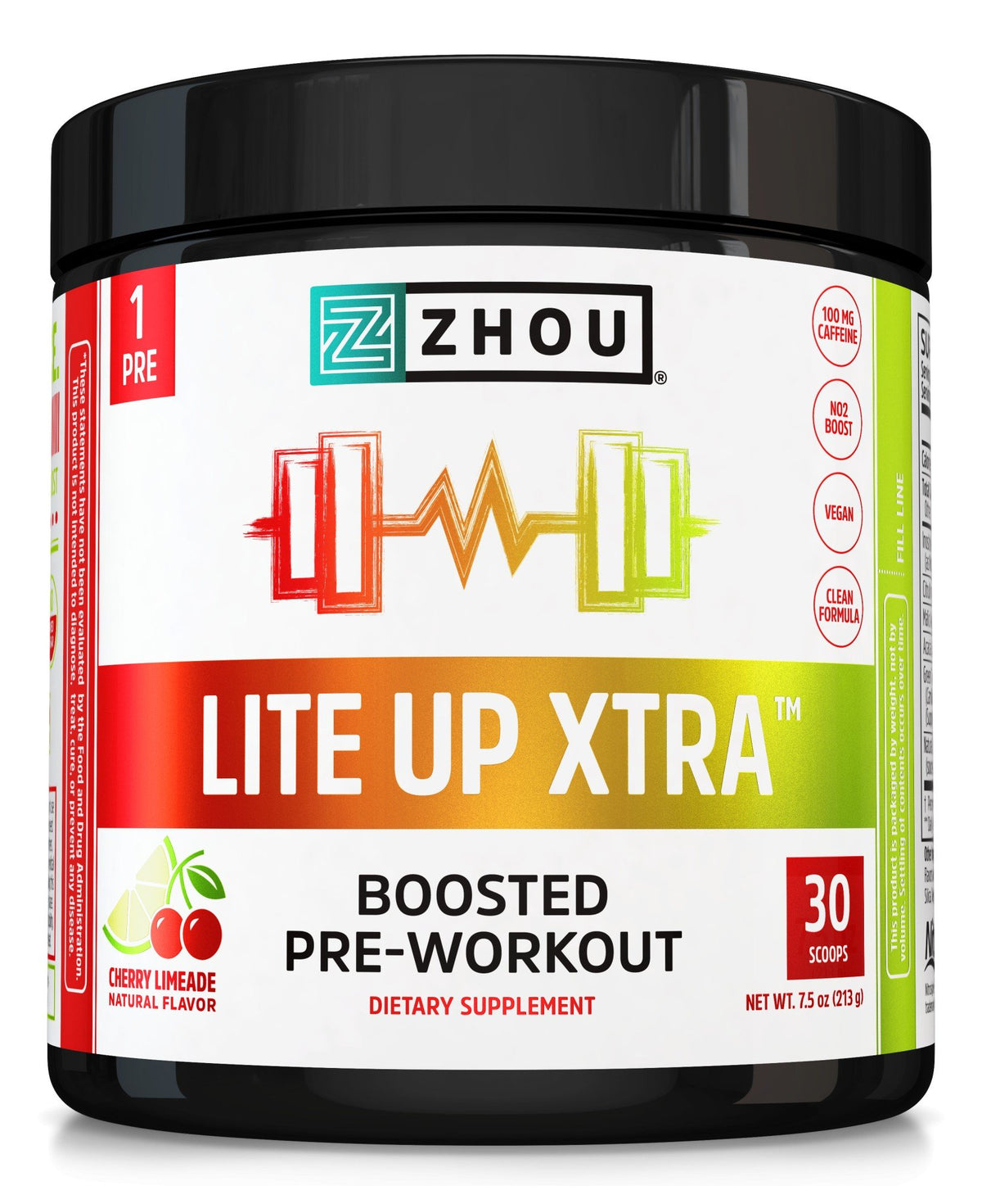 Zhou Nutrition Lite Up Extra Cherry 213g Powder